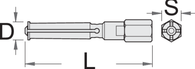 Brat pentru extractor inertial UNIOR 623089 s