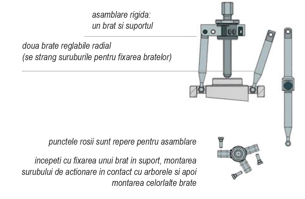 Set extractor pentru rulmenti cu bile NEXUS 62-1K s1