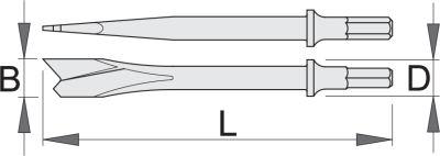 Dalta cu varf in V UNIOR 617722 s