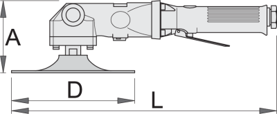 Masina pneumatica de slefuit UNIOR 617729 s