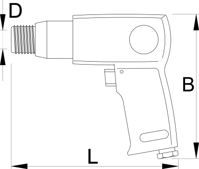 Pistol pneumatic daltuitor UNIOR  s