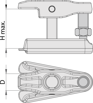 Extractor de pivoti UNIOR 619736 s